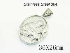 HY Wholesale Pendant Jewelry 316L Stainless Steel Jewelry Pendant-HY61P0286LE