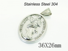 HY Wholesale Pendant Jewelry 316L Stainless Steel Jewelry Pendant-HY61P0279LF