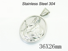 HY Wholesale Pendant Jewelry 316L Stainless Steel Jewelry Pendant-HY61P0271LT