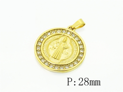 HY Wholesale Pendant Jewelry 316L Stainless Steel Jewelry Pendant-HY12P2197ML