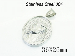 HY Wholesale Pendant Jewelry 316L Stainless Steel Jewelry Pendant-HY61P0270LR