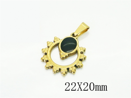 HY Wholesale Pendant Jewelry 316L Stainless Steel Jewelry Pendant-HY62P0481QIL