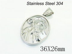 HY Wholesale Pendant Jewelry 316L Stainless Steel Jewelry Pendant-HY61P0290LS