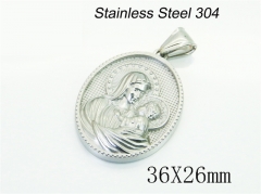 HY Wholesale Pendant Jewelry 316L Stainless Steel Jewelry Pendant-HY61P0278LG