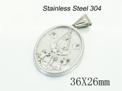 HY Wholesale Pendant Jewelry 316L Stainless Steel Jewelry Pendant-HY61P0283LY