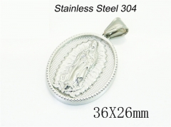 HY Wholesale Pendant Jewelry 316L Stainless Steel Jewelry Pendant-HY61P0282LA