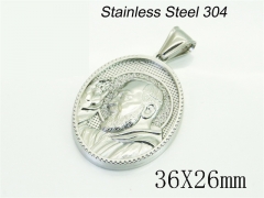 HY Wholesale Pendant Jewelry 316L Stainless Steel Jewelry Pendant-HY61P0289LQ