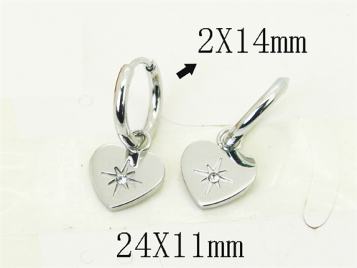 HY Wholesale Earrings Jewelry 316L Stainless Steel Earrings Jewelry-HY30E2617ML