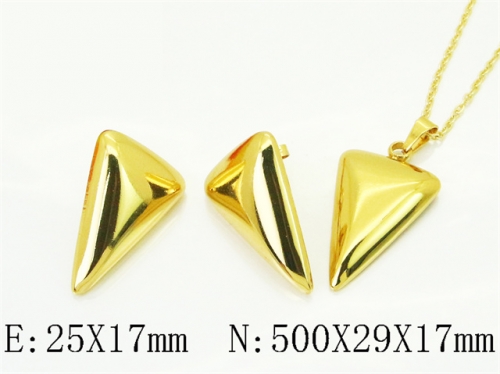 HY Wholesale Jewelry Set 316L Stainless Steel jewelry Set Fashion Jewelry-HY62S0616MA