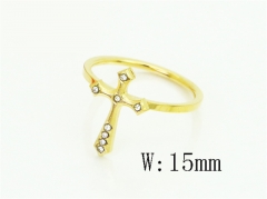 HY Wholesale Rings Jewelry Popular Stainless Steel 316L Rings-HY19R1551OF