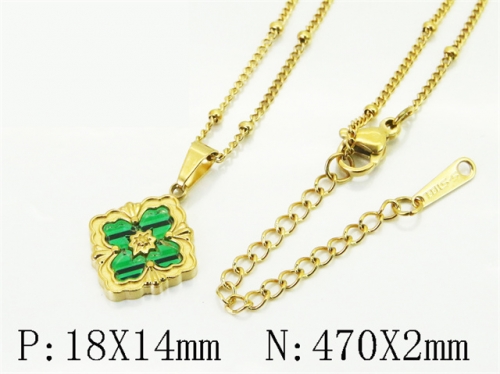 HY Wholesale Stainless Steel 316L Jewelry Popular Necklaces-HY32N0988OF