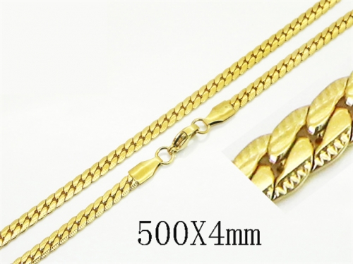 HY Wholesale Stainless Steel 316L Jewelry Popular Necklaces-HY40N1602KO