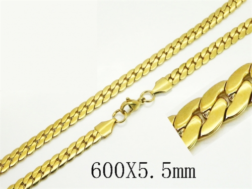 HY Wholesale Stainless Steel 316L Jewelry Popular Necklaces-HY40N1590NC