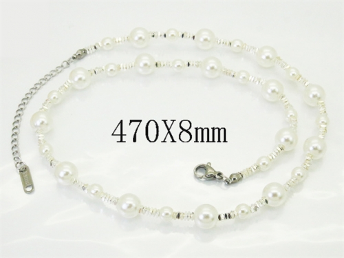 HY Wholesale Stainless Steel 316L Jewelry Popular Necklaces-HY80N1066HRL