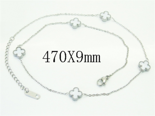 HY Wholesale Stainless Steel 316L Jewelry Popular Necklaces-HY30N0403OT