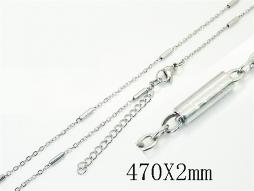 HY Wholesale Stainless Steel 316L Jewelry Popular Necklaces-HY39N0836KX