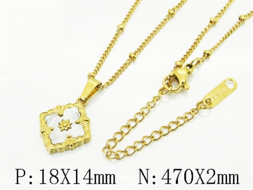 HY Wholesale Stainless Steel 316L Jewelry Popular Necklaces-HY32N0986OA