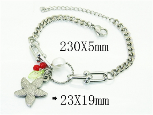 HY Wholesale Bracelets 316L Stainless Steel Jewelry Bracelets-HY21B0689HJB