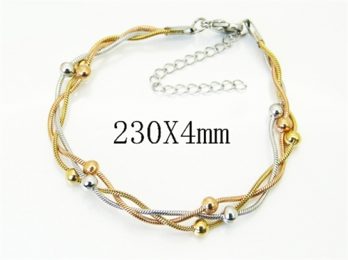 HY Wholesale Bracelets 316L Stainless Steel Jewelry Bracelets-HY39B0970MX