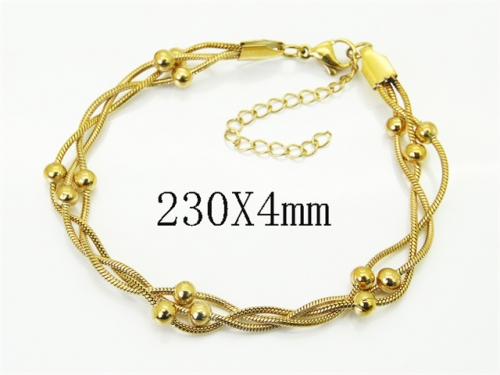 HY Wholesale Bracelets 316L Stainless Steel Jewelry Bracelets-HY39B0969MV