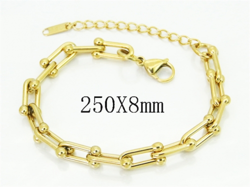 HY Wholesale Bracelets 316L Stainless Steel Jewelry Bracelets-HY80B2248OC