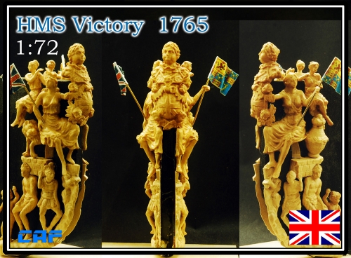 HMS Victory 1765 boxwood figurehead DIY wood model ship figurehead