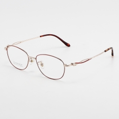 SY-1837 2018 women man high quality eyeglasses metal acetate