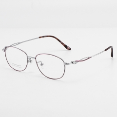 SY-1837 2018 women man high quality eyeglasses metal acetate