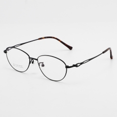 SY-1841 Fashion Optical Eyewear Eyeglasses Metal Frame Customized Logo Ready To Ship Eyeglasses