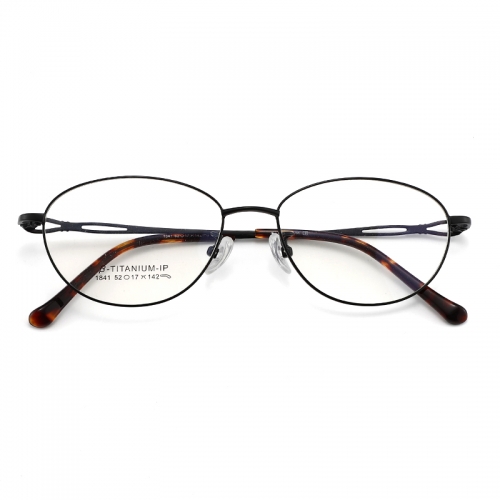 SY-1841 Fashion Optical Eyewear Eyeglasses Metal Frame Customized Logo Ready To Ship Eyeglasses