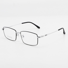 SY 1876 latest Titanium Glasses Frame Optical Classic Men Full-framed Glasses Business Metal Eyeglasses Frame