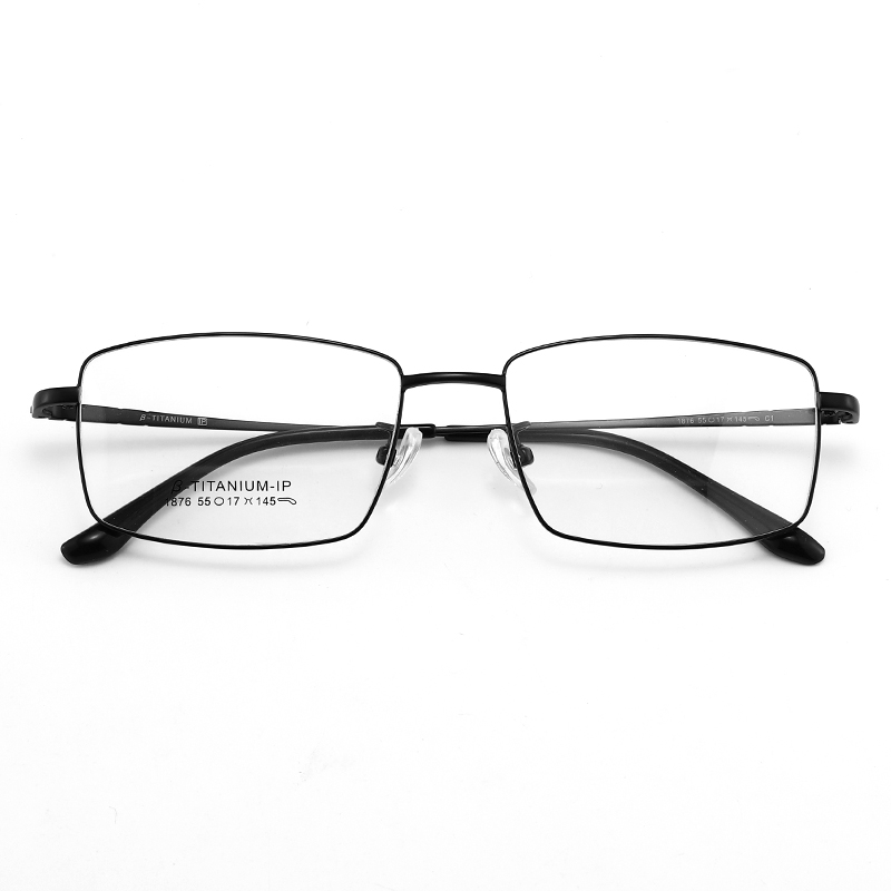 SY 1876 latest Titanium Glasses Frame Optical Classic Men Full-framed Glasses Business Metal Eyeglasses Frame