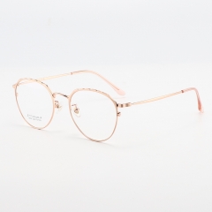 SY-1874 Custom Made Prescription Eyeglass Executive Optical Glasses With Titanium Frame Eyewear