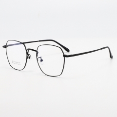 SY-1893 Wholesale Retro Round Thin Frame Titanium Alloy Glasses High Quality Trendy Optical Spectacles