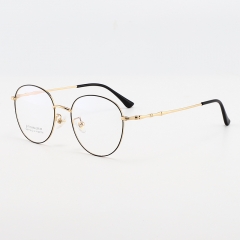 SY-1887 New Stylish Eyeglasses Classic Eyewear Round Metal Optical Glasses