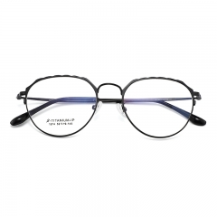 SY-1874 Custom Made Prescription Eyeglass Executive Optical Glasses With Titanium Frame Eyewear