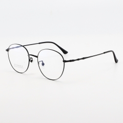 SY-1887 New Stylish Eyeglasses Classic Eyewear Round Metal Optical Glasses