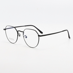 SY-1891 2019 fashion lightweight titanium round frame optical reading glasses