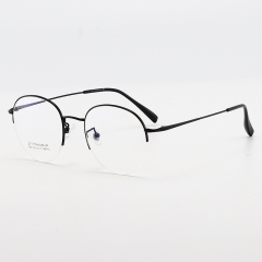 SY-1897 Hot Selling Round Metal Eye Glasses Frame Optical Glass In Amazon