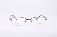 YX6220 Stainless Steel Eyewear Half Designer Glasses Frame Optical For Men
