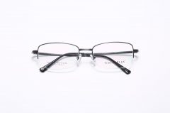 YX6220 Stainless Steel Eyewear Half Designer Glasses Frame Optical For Men