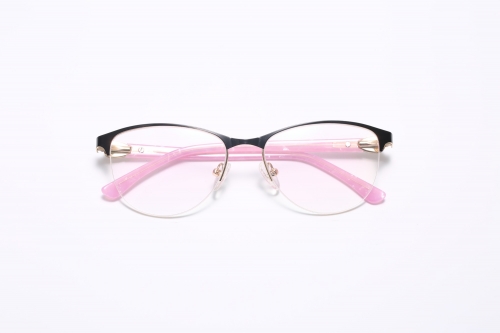 YX658 2019 Custom Logo New Arrive Women Acetate Promotional Frame Eyewear Fashionable Optical Glasses In Stocks