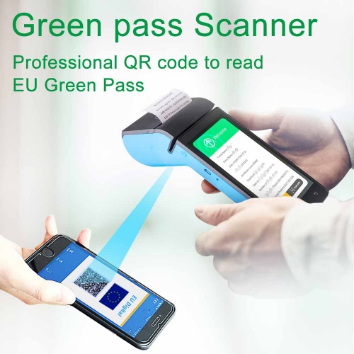 TM-GP09 EU digital green pass qr code scanner