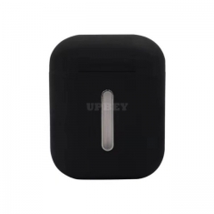 Q8L TWS Headphones Bluetooth 5.0 Music Earphone Wireless Earbuds Colorful LED Light Travel Headset black