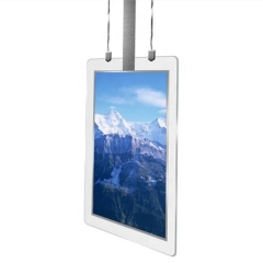 43" Android Ceiling Mounted Dual Sided Signage LCD Video Price Tag Display Side Advertising Digital Show Products for Supermarket Store Hotel Restaura