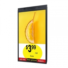 (1PC Single Side Display, Linux OS) 10.1" LCD Video Price Tag Advertising Digital Signage Show Products for Supermarket Store Hotel