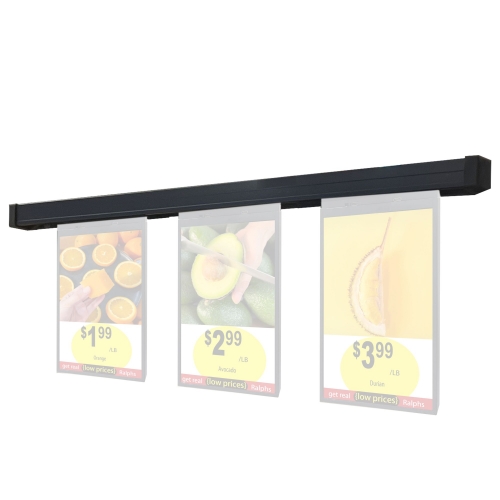 Power track Adapter 12V 3A 1 Meter for Ceiling Mounted Price Tag Display (1 meter is for 3 Display)