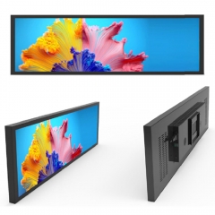 37" Advertising Shelf Edge Digital Advertising Player Ultra Wide Stretched Display For Supermarket