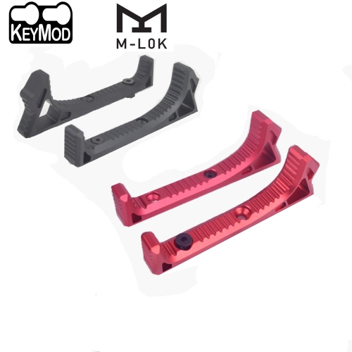 Keymod/M-LOK Type High quality CNC Aluminum Curved Forward Forend Fore grip Grip