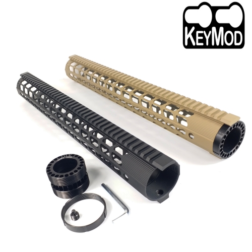 17 Inch Keymod Handguard Picatinny Rail Rail Mount System Fits .308/7.62 (AR10) Spec LRK308-17x